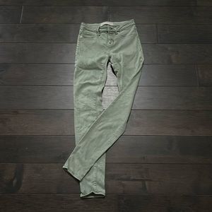marc jacobs sage green stick denim